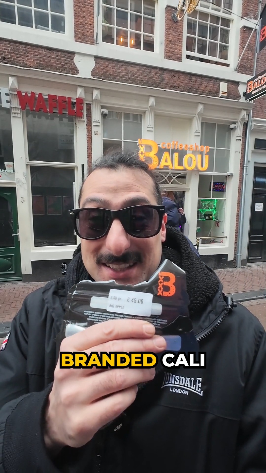 My new precious @coffeeshopbalouamsterdam @baloucoffeeshop #amsterdam