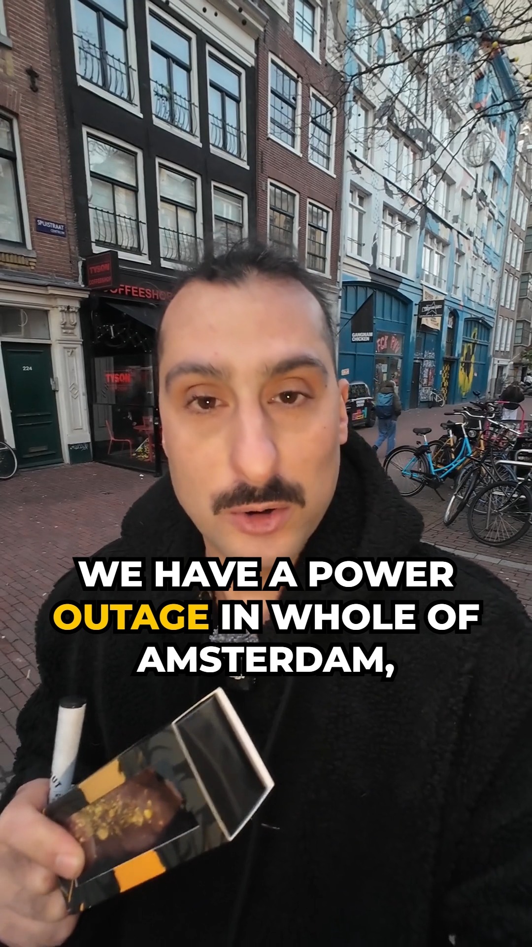 Seeking Refuge During Power Outage in Amsterdam @tyson20amsterdam