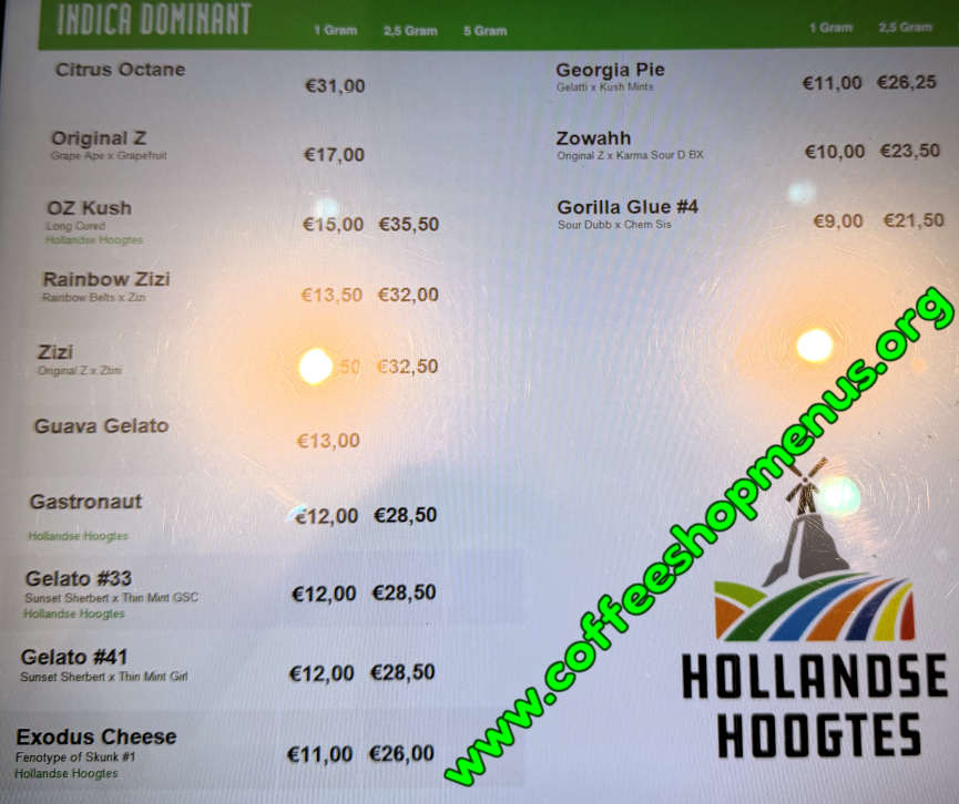 Boerejongens Almere Menu 3