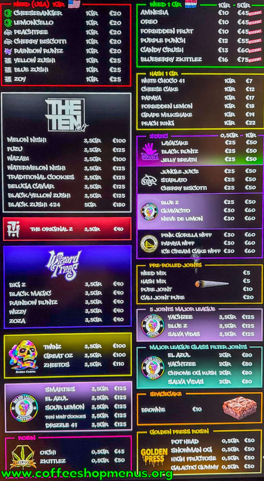 Green Place 2 Menu 1