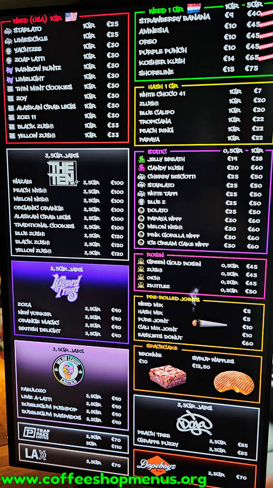 Green Place 2 Menu 2