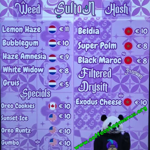 Sultan Menu 1