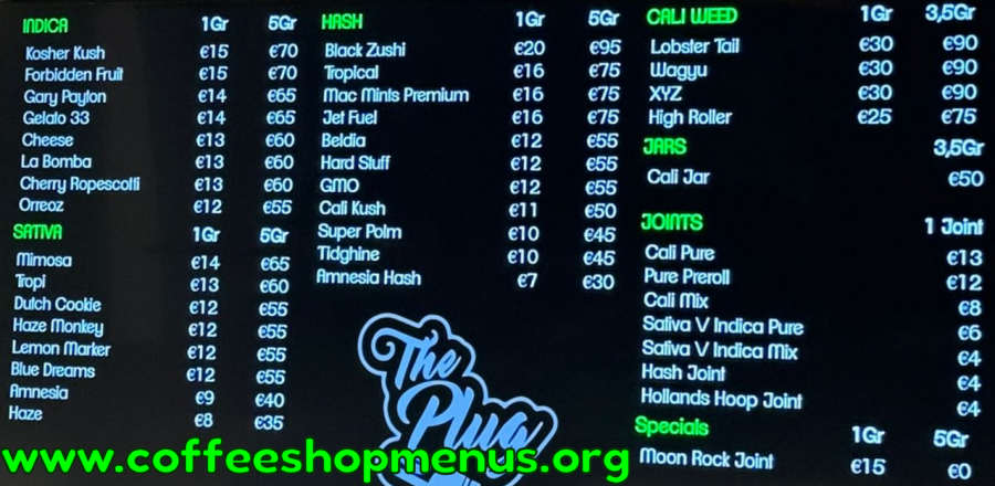 The Plug Amersfoort Menu 1